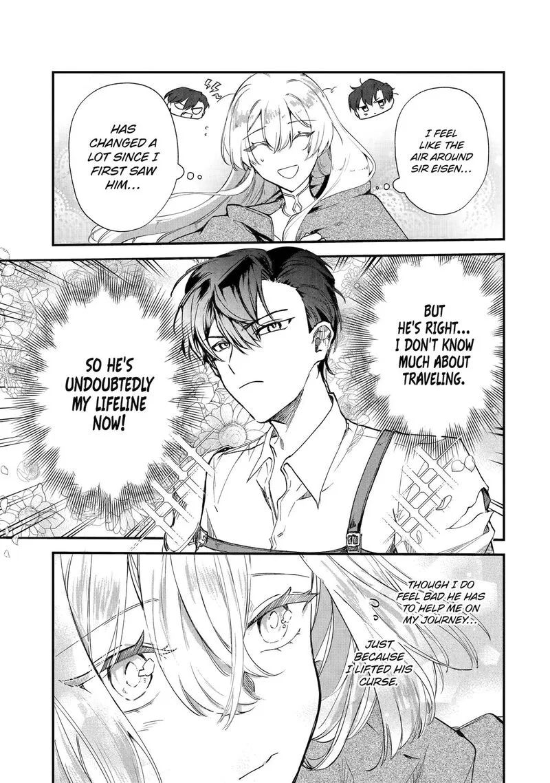 Yomei Wazuka Dakara to Tsuihou Sareta Seijo desu ga, Junrei no Tabi ni Detara Chou Kenkou ni Narimashita Chapter 2 page 9