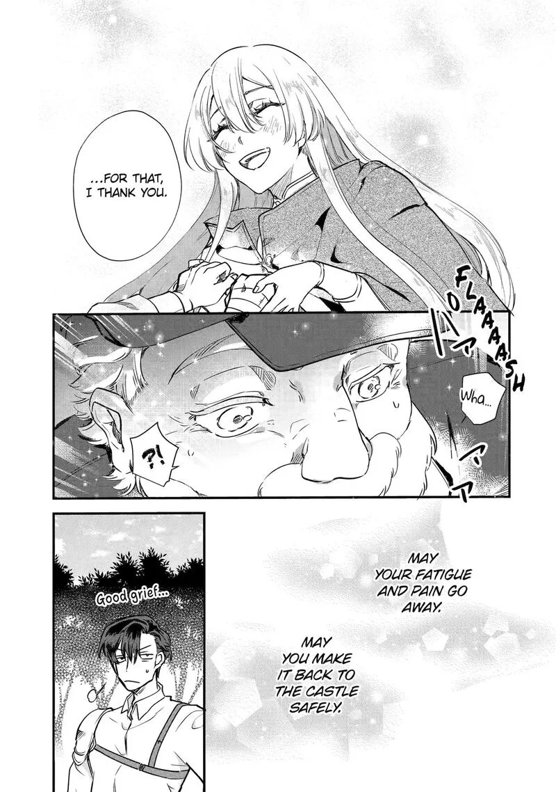 Yomei Wazuka Dakara to Tsuihou Sareta Seijo desu ga, Junrei no Tabi ni Detara Chou Kenkou ni Narimashita Chapter 2 page 17