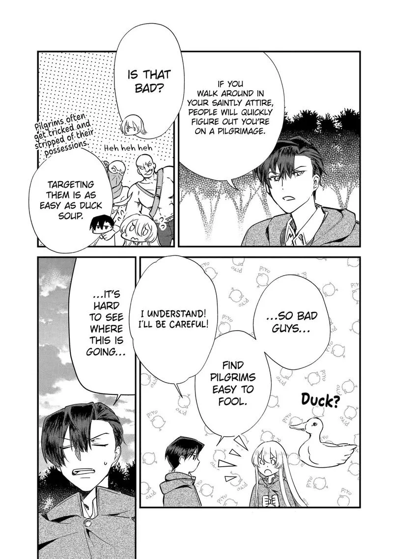 Yomei Wazuka Dakara to Tsuihou Sareta Seijo desu ga, Junrei no Tabi ni Detara Chou Kenkou ni Narimashita Chapter 2 page 23