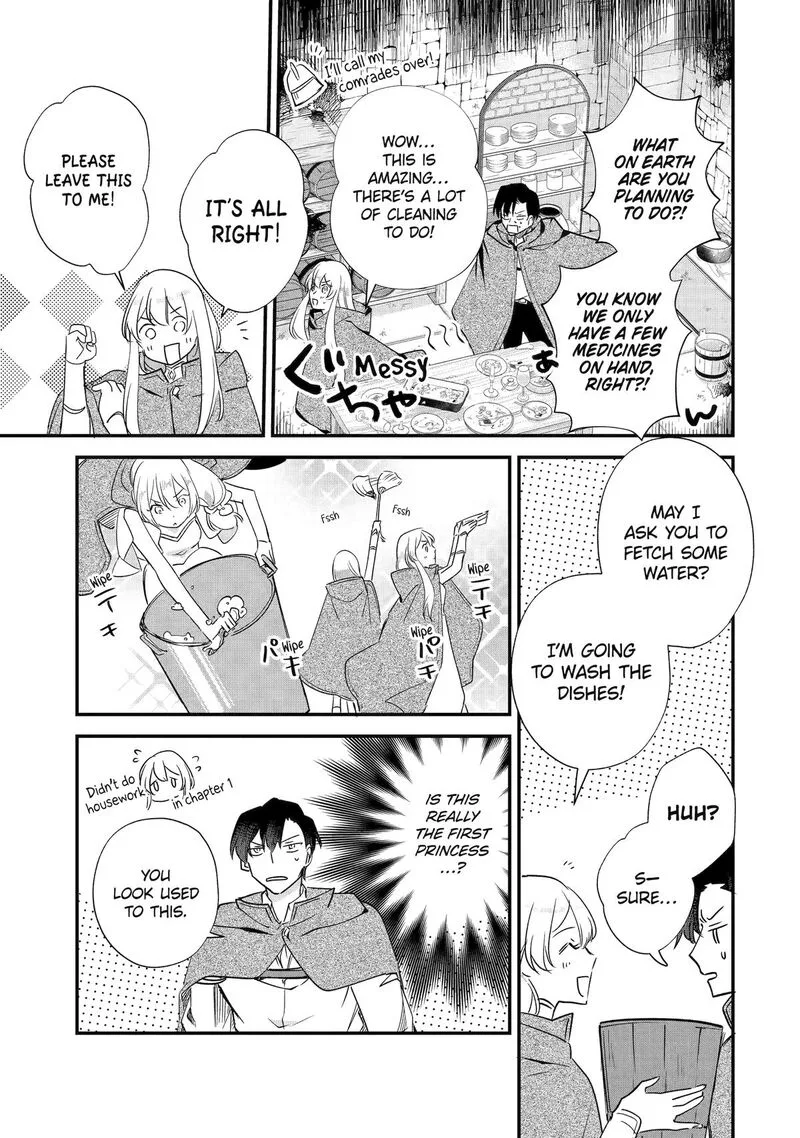 Yomei Wazuka Dakara to Tsuihou Sareta Seijo desu ga, Junrei no Tabi ni Detara Chou Kenkou ni Narimashita Chapter 3 page 3