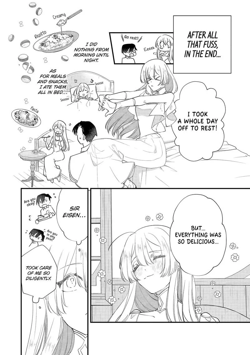 Yomei Wazuka Dakara to Tsuihou Sareta Seijo desu ga, Junrei no Tabi ni Detara Chou Kenkou ni Narimashita Chapter 4 page 4