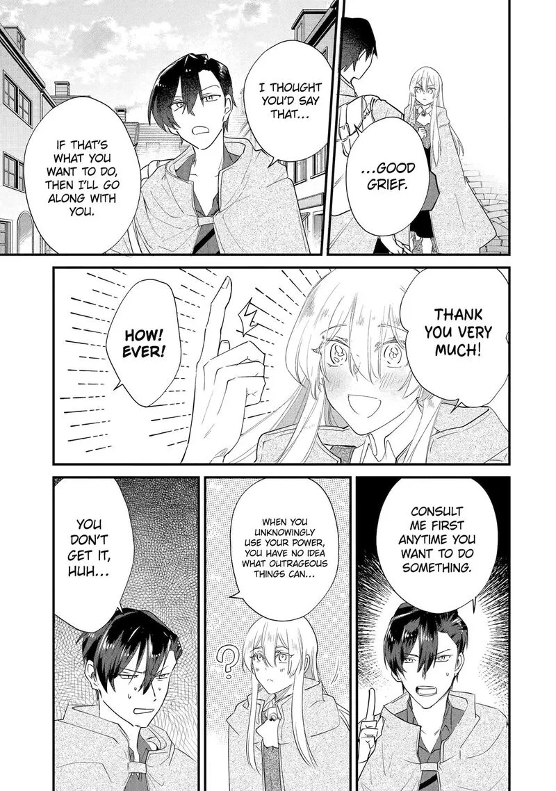 Yomei Wazuka Dakara to Tsuihou Sareta Seijo desu ga, Junrei no Tabi ni Detara Chou Kenkou ni Narimashita Chapter 4 page 31
