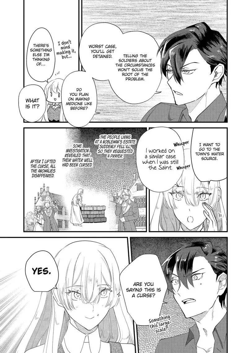 Yomei Wazuka Dakara to Tsuihou Sareta Seijo desu ga, Junrei no Tabi ni Detara Chou Kenkou ni Narimashita Chapter 5 page 3