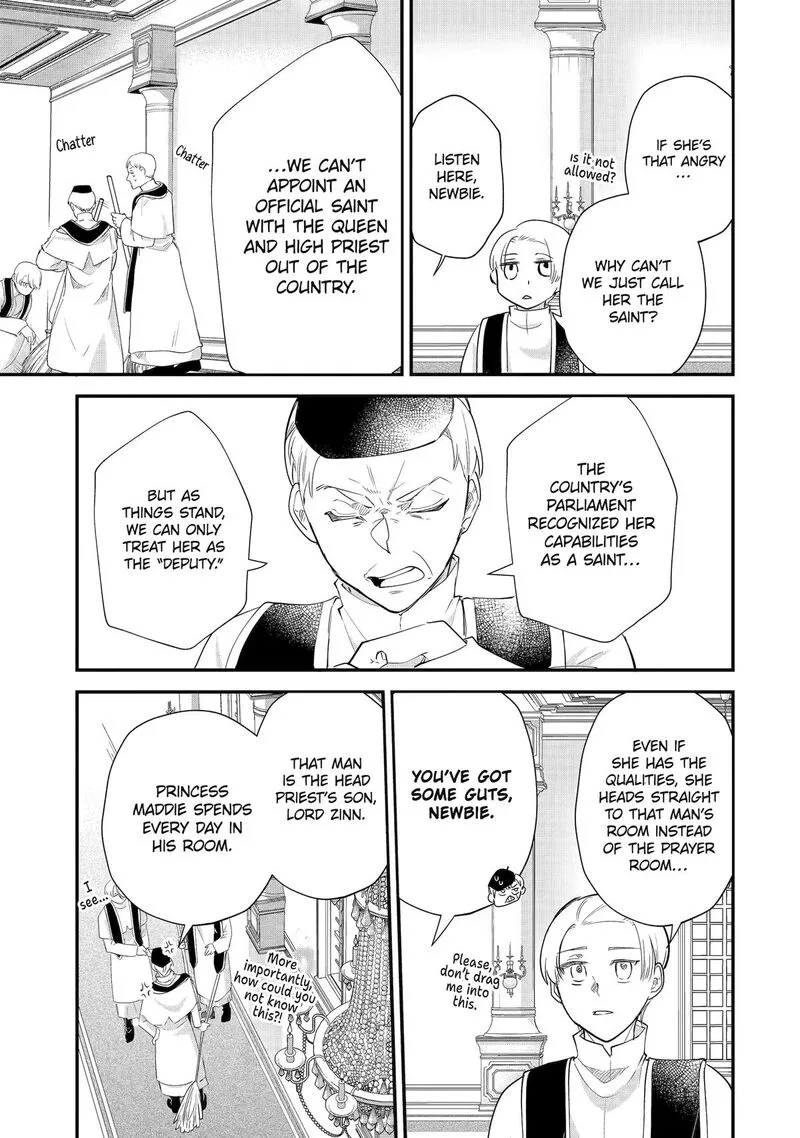 Yomei Wazuka Dakara to Tsuihou Sareta Seijo desu ga, Junrei no Tabi ni Detara Chou Kenkou ni Narimashita Chapter 7 page 15