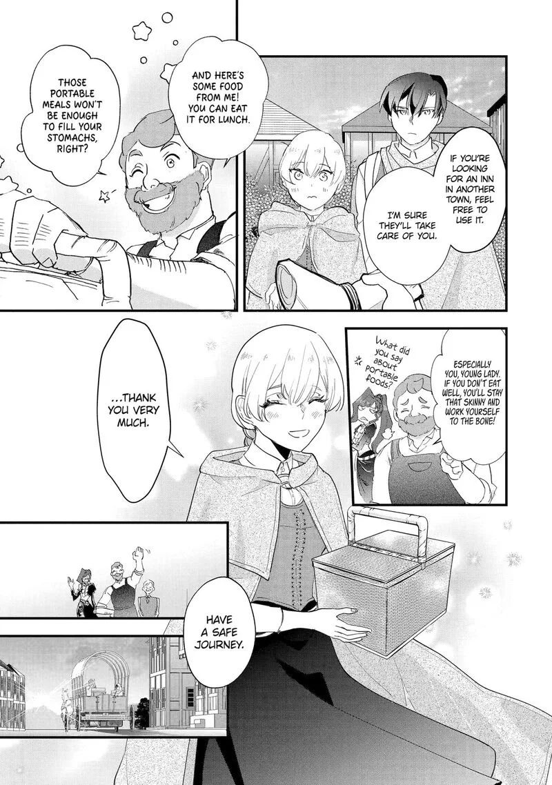Yomei Wazuka Dakara to Tsuihou Sareta Seijo desu ga, Junrei no Tabi ni Detara Chou Kenkou ni Narimashita Chapter 8 page 7