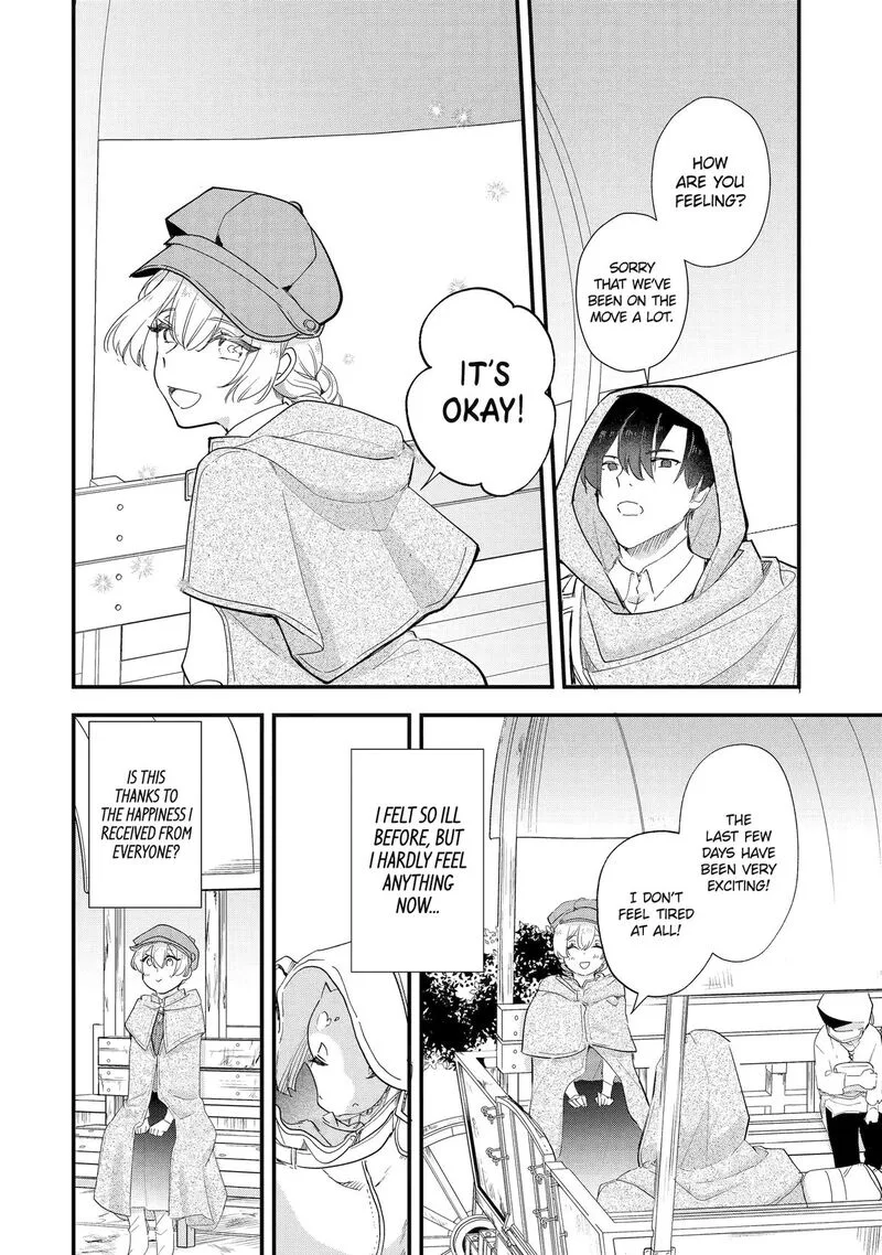 Yomei Wazuka Dakara to Tsuihou Sareta Seijo desu ga, Junrei no Tabi ni Detara Chou Kenkou ni Narimashita Chapter 8 page 8