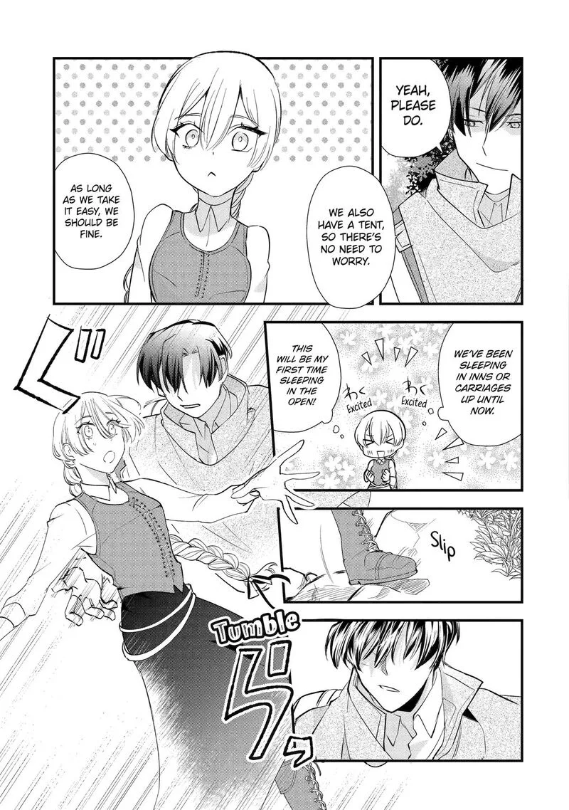 Yomei Wazuka Dakara to Tsuihou Sareta Seijo desu ga, Junrei no Tabi ni Detara Chou Kenkou ni Narimashita Chapter 9 page 9