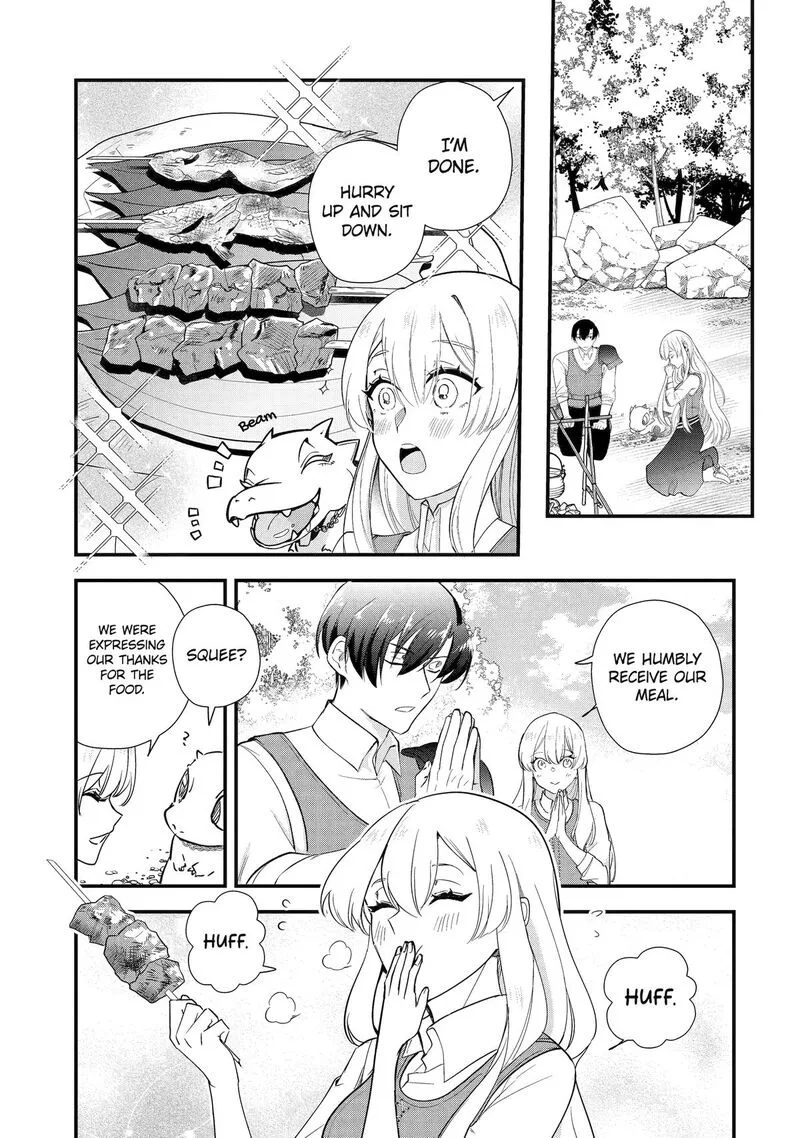 Yomei Wazuka Dakara to Tsuihou Sareta Seijo desu ga, Junrei no Tabi ni Detara Chou Kenkou ni Narimashita Chapter 9 page 21