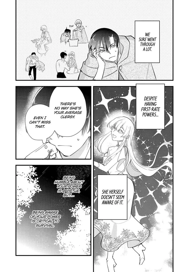 Yomei Wazuka Dakara to Tsuihou Sareta Seijo desu ga, Junrei no Tabi ni Detara Chou Kenkou ni Narimashita Chapter 9 page 28