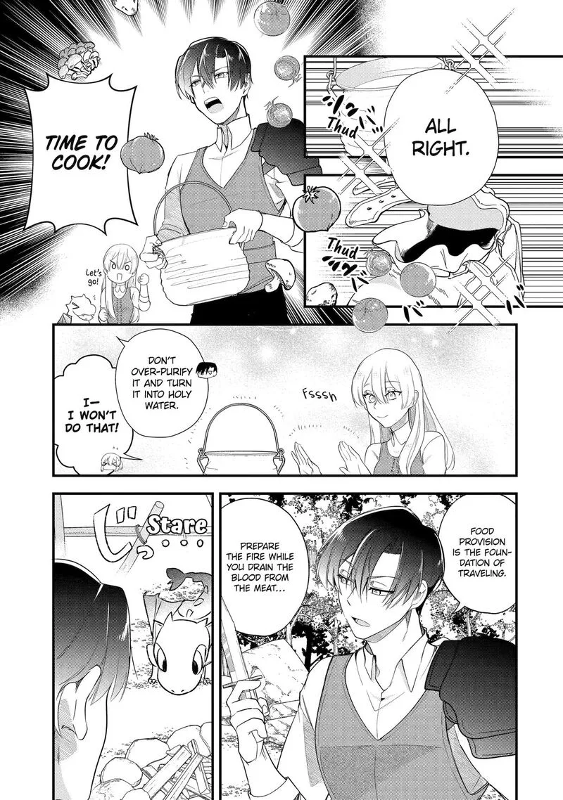 Yomei Wazuka Dakara to Tsuihou Sareta Seijo desu ga, Junrei no Tabi ni Detara Chou Kenkou ni Narimashita Chapter 9 page 17