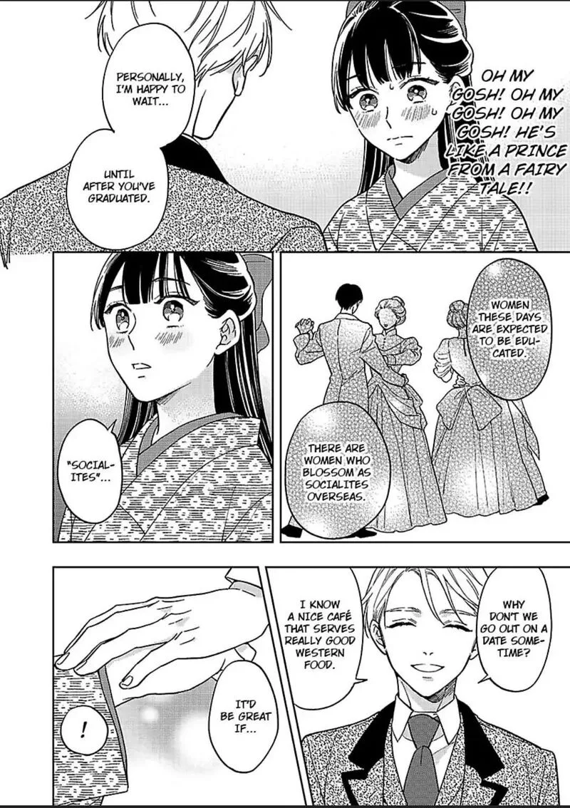 Yomeiri no Susume ~Taisho Onzoushi no Gouin na Kyuukon~ Chapter 7 page 24
