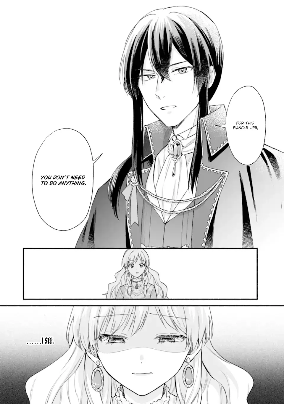 You Don't Have to Do Anything," Says My Overprotective Fiancé Chapter 1 page 2