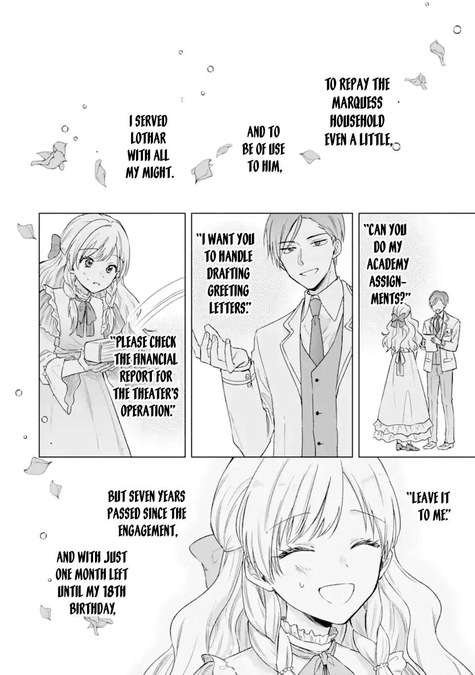 You Don't Have to Do Anything," Says My Overprotective Fiancé Chapter 1 page 10