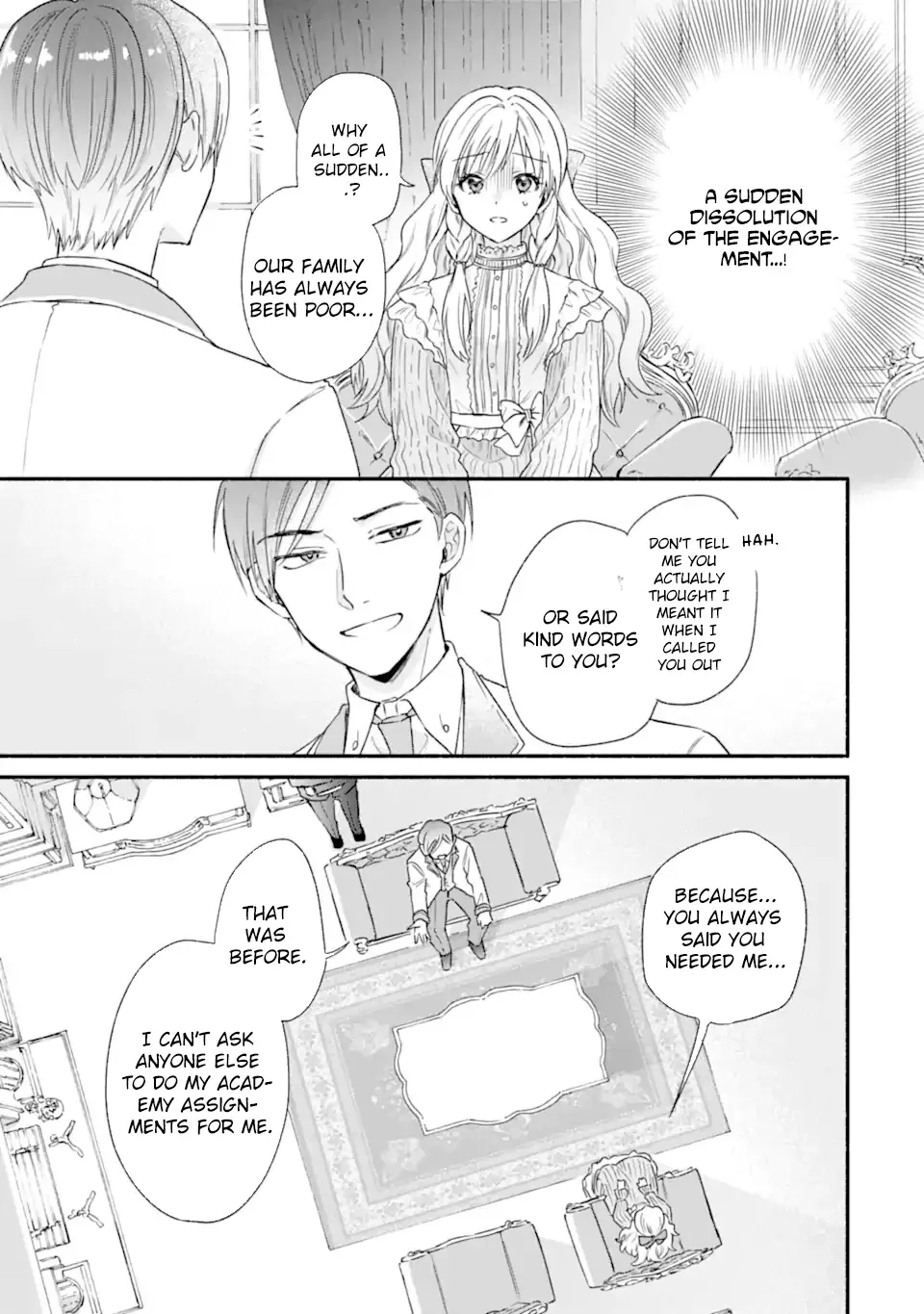 You Don't Have to Do Anything," Says My Overprotective Fiancé Chapter 1 page 11