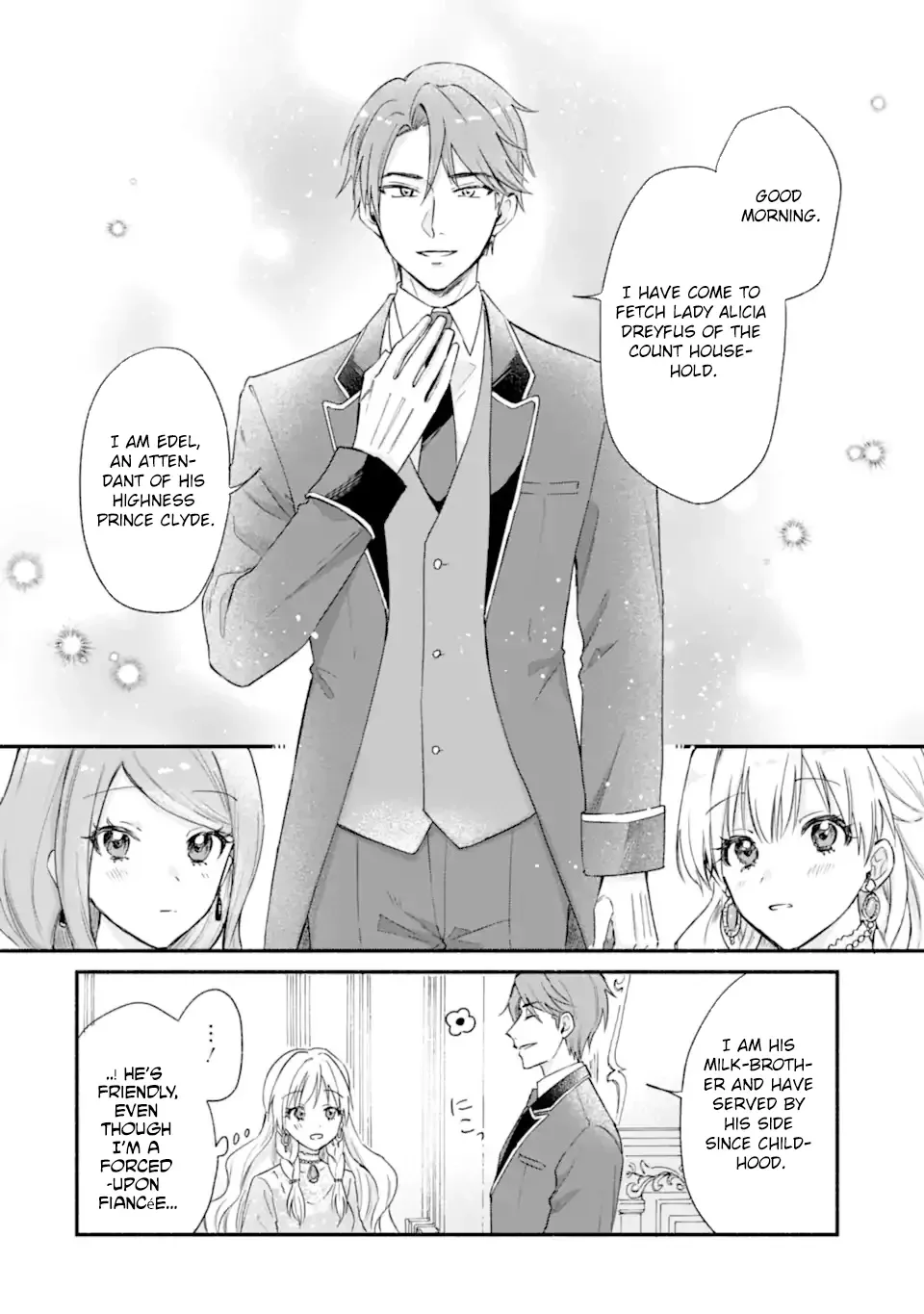 You Don't Have to Do Anything," Says My Overprotective Fiancé Chapter 1 page 34