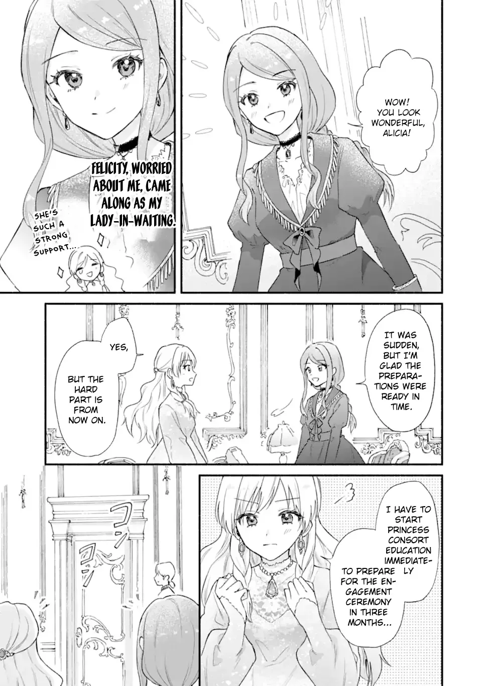 You Don't Have to Do Anything," Says My Overprotective Fiancé Chapter 1 page 33