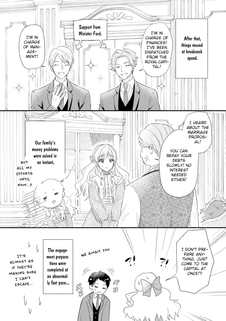 You Don't Have to Do Anything," Says My Overprotective Fiancé Chapter 1 page 30