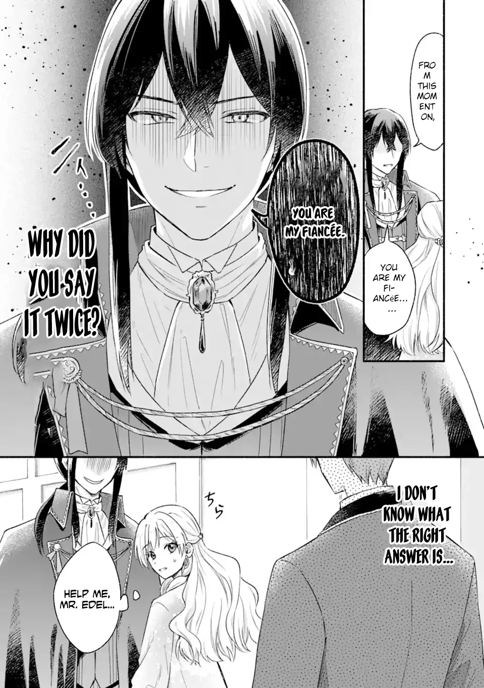 You Don't Have to Do Anything," Says My Overprotective Fiancé Chapter 1 page 53