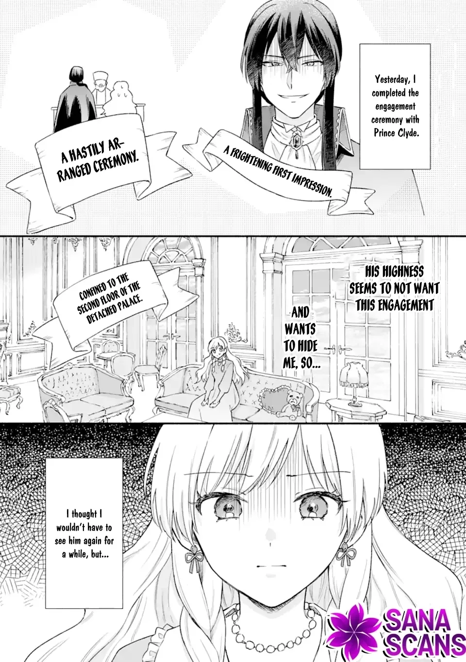 You Don't Have to Do Anything," Says My Overprotective Fiancé Chapter 2 page 1