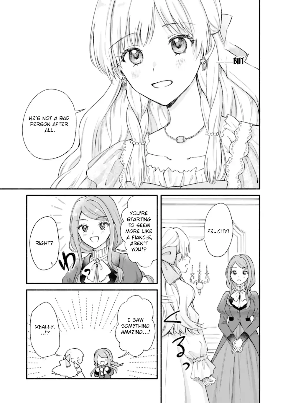 You Don't Have to Do Anything," Says My Overprotective Fiancé Chapter 2 page 35