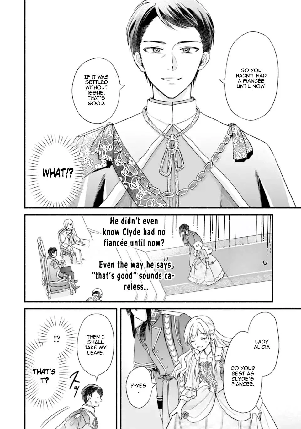You Don't Have to Do Anything," Says My Overprotective Fiancé Chapter 4 page 10
