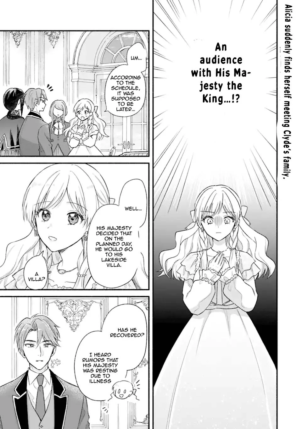 You Don't Have to Do Anything," Says My Overprotective Fiancé Chapter 4 page 1