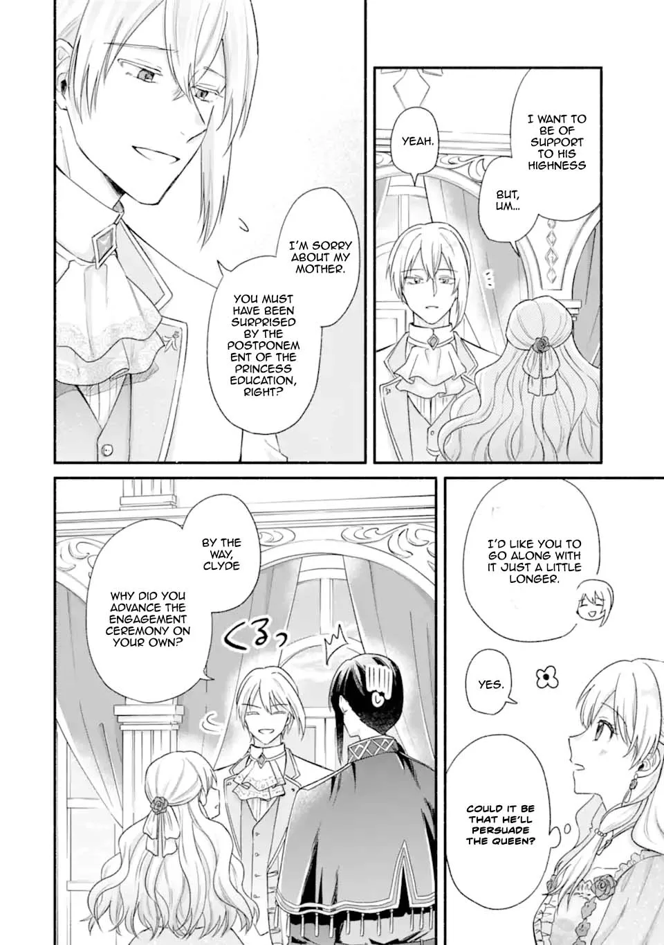 You Don't Have to Do Anything," Says My Overprotective Fiancé Chapter 4 page 24