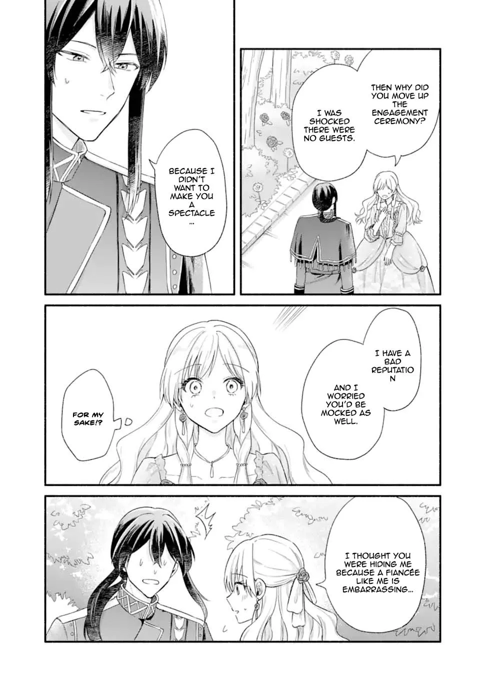 You Don't Have to Do Anything," Says My Overprotective Fiancé Chapter 4 page 40