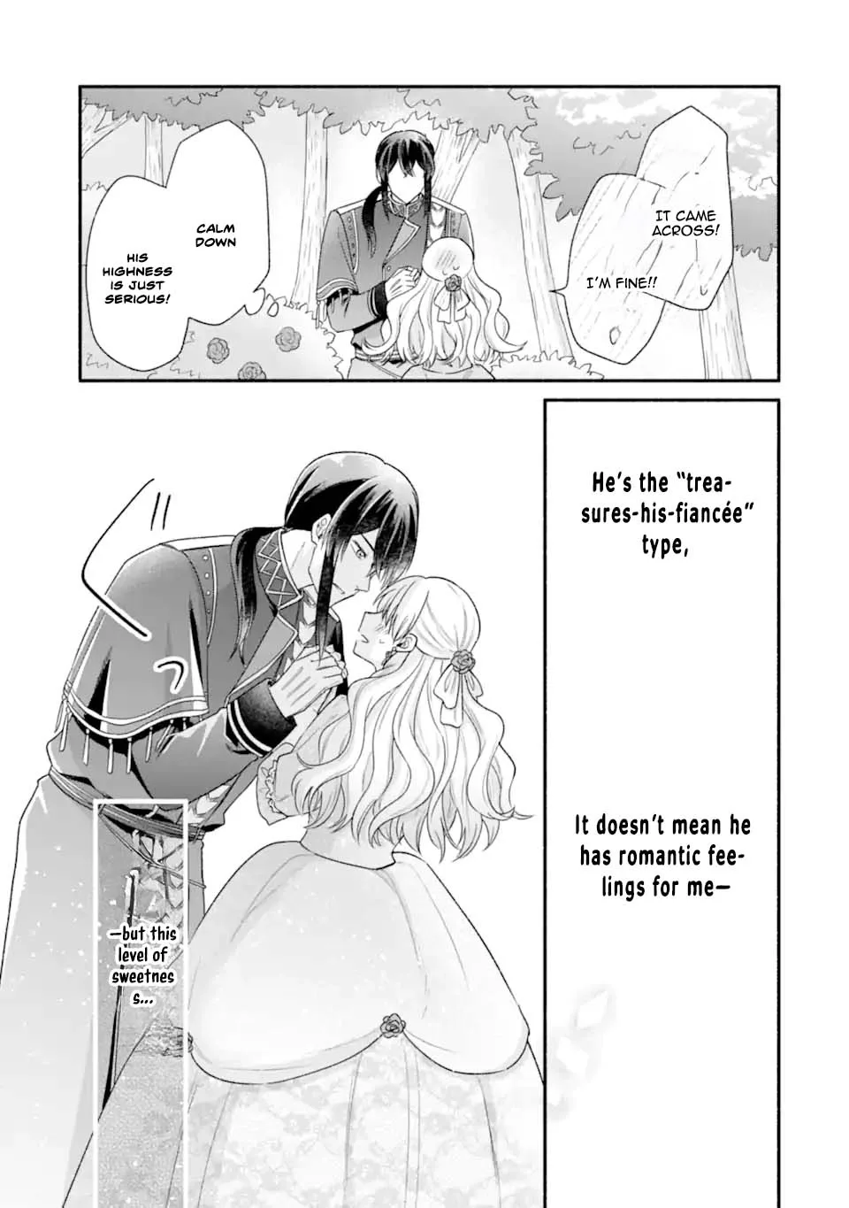 You Don't Have to Do Anything," Says My Overprotective Fiancé Chapter 4 page 55