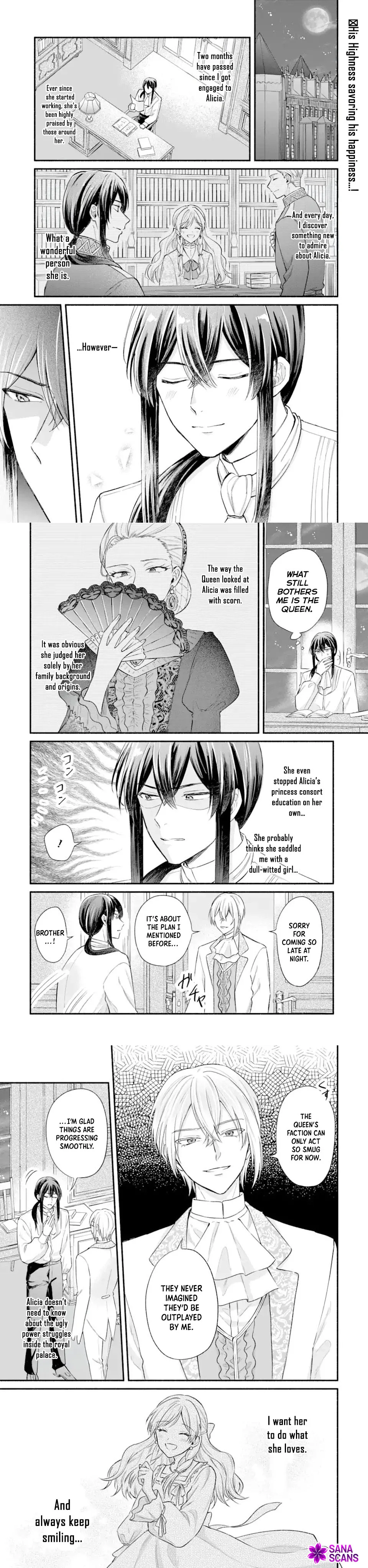 You Don't Have to Do Anything," Says My Overprotective Fiancé Chapter 8 page 1