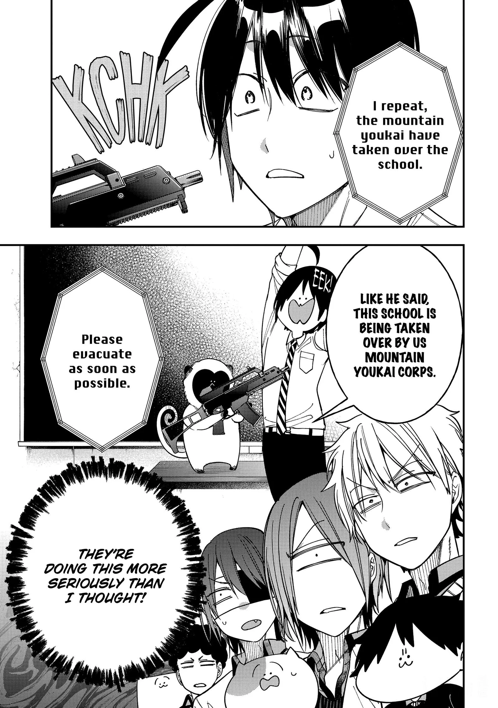 Youkai Gakkou no Sensei Hajimemashita! Chapter 118 page 3