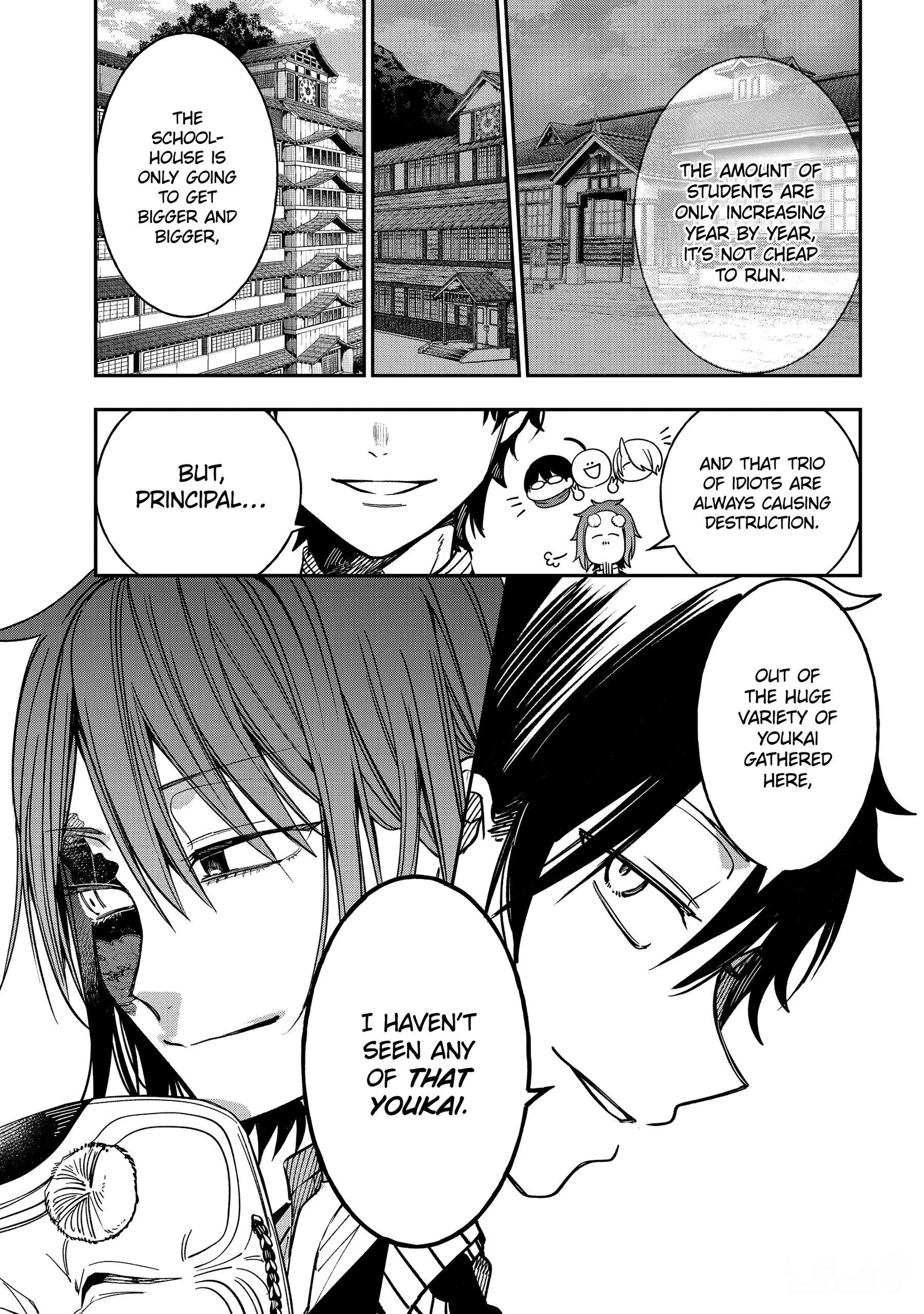 Youkai Gakkou no Sensei Hajimemashita! Chapter 121 page 9