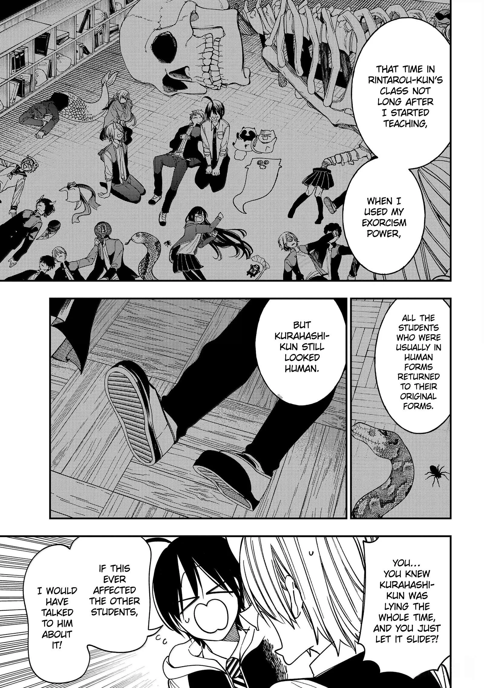 Youkai Gakkou no Sensei Hajimemashita! Chapter 125 page 31