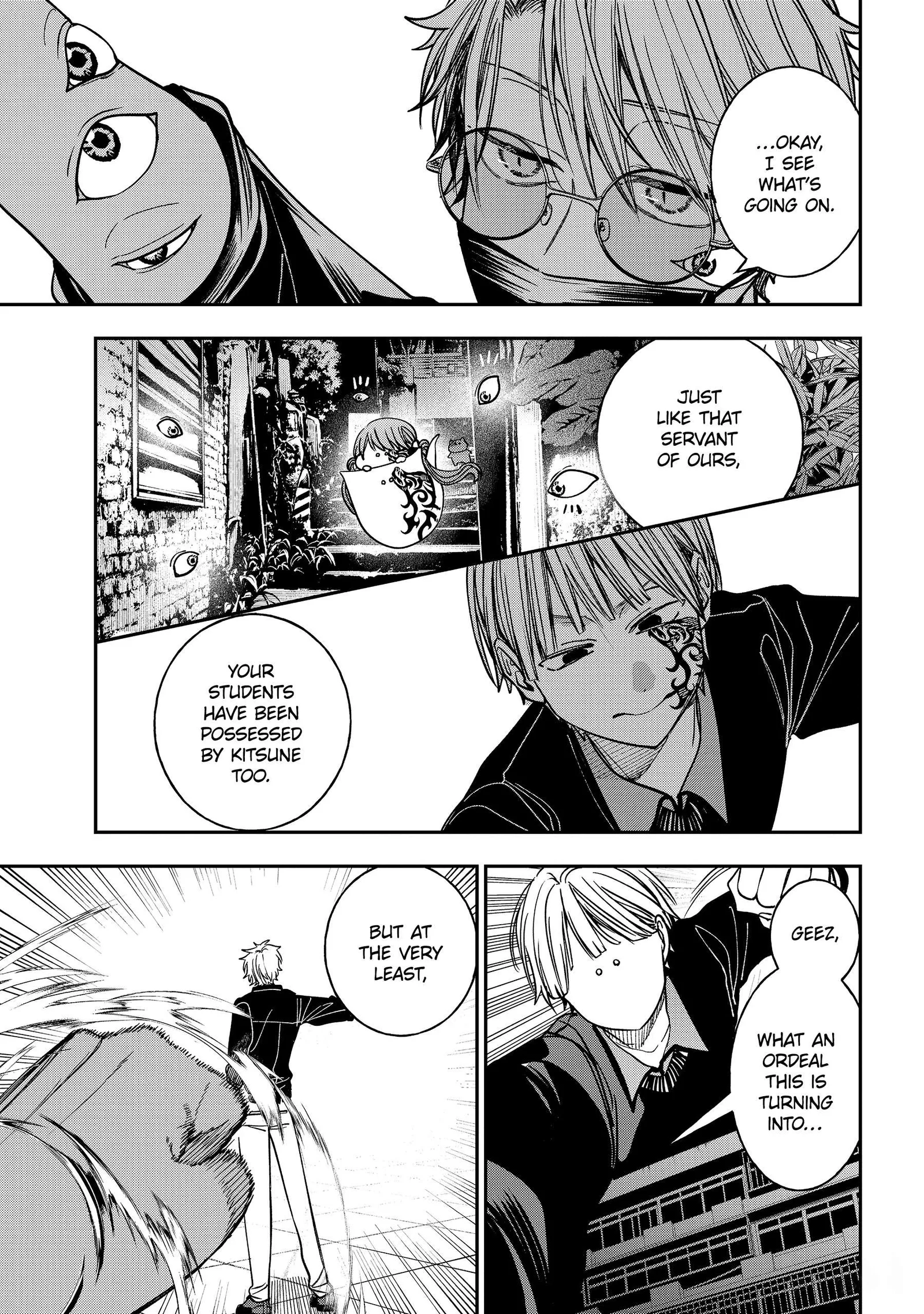 Youkai Gakkou no Sensei Hajimemashita! Chapter 128 page 7