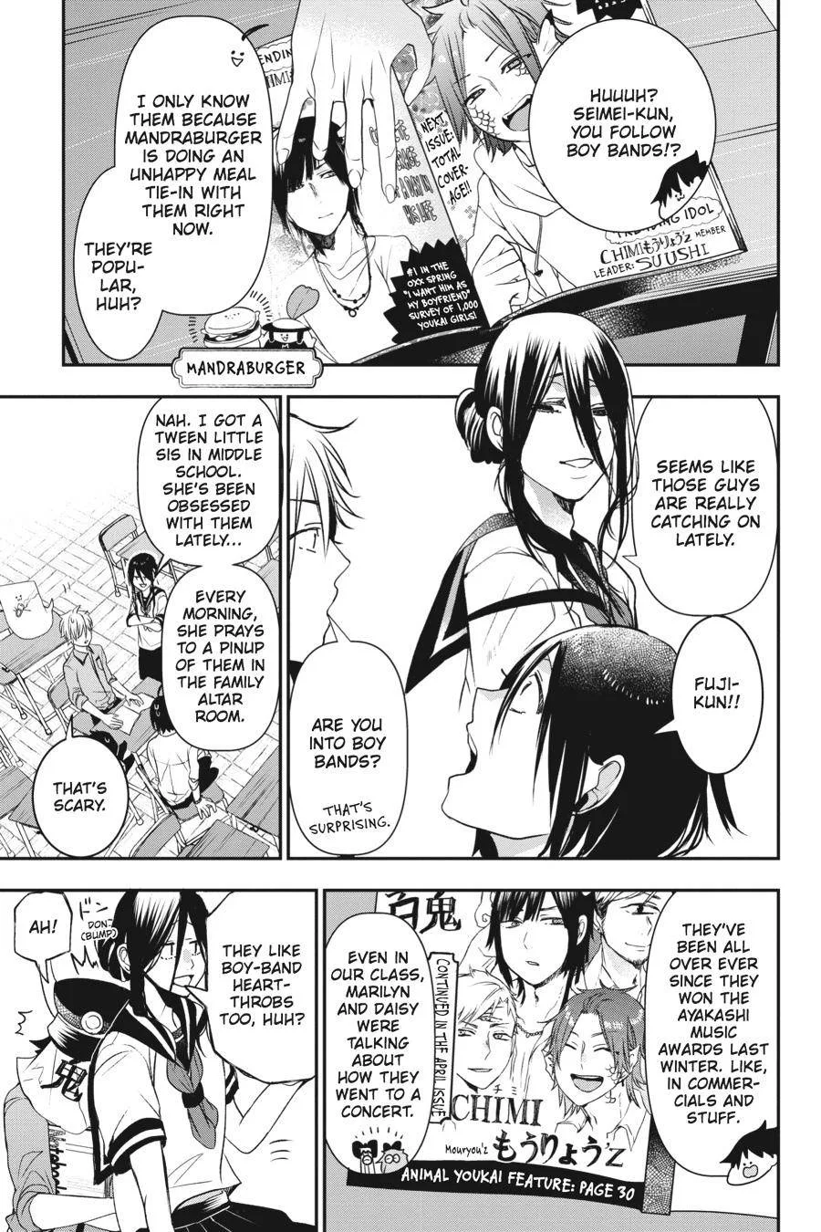 Youkai Gakkou no Sensei Hajimemashita! Chapter 35 page 3