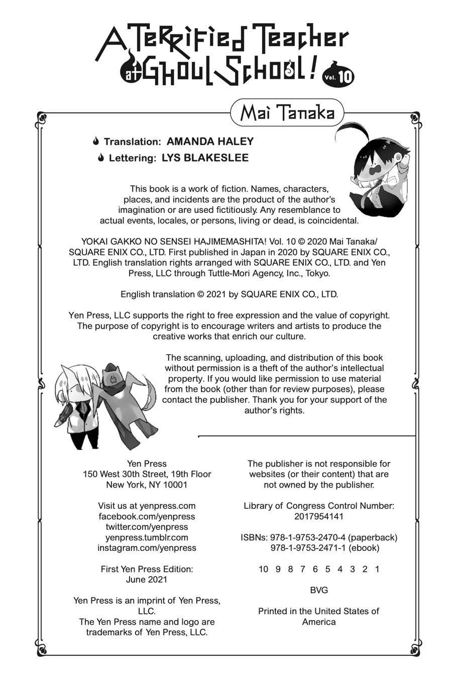 Youkai Gakkou no Sensei Hajimemashita! Chapter 67 page 21