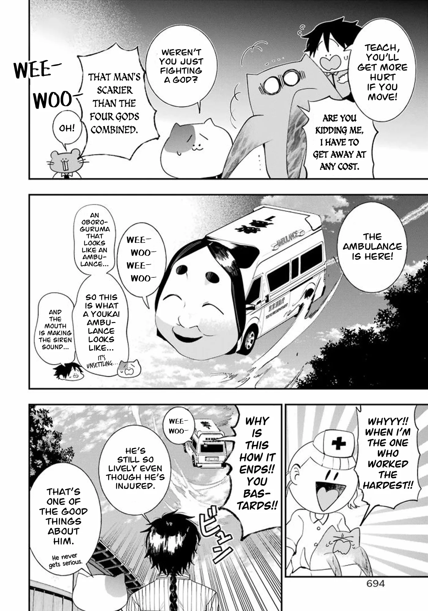 Youkai Gakkou no Sensei Hajimemashita! Chapter 86 page 24