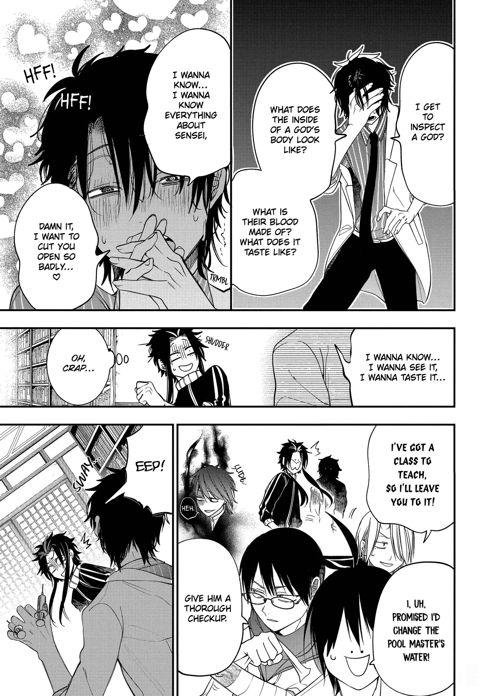 Youkai Gakkou no Sensei Hajimemashita! Chapter 96 page 9