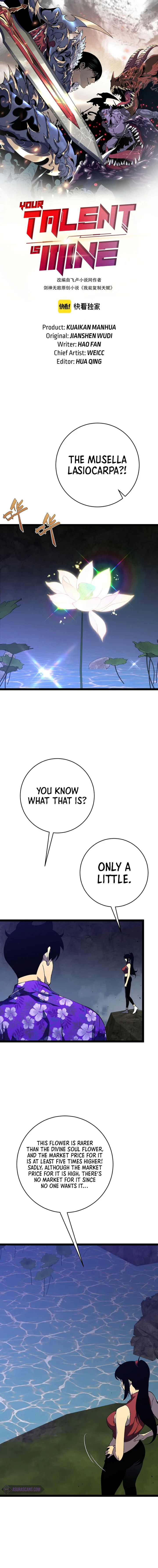 Your Talent Is Mine Chapter 69 page 1