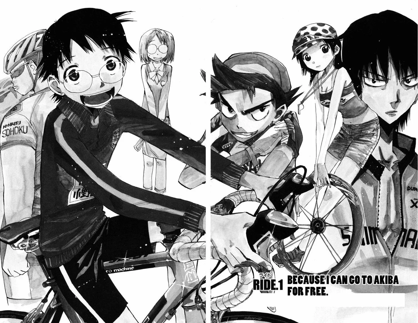 Yowamushi Pedal Chapter 1 page 6