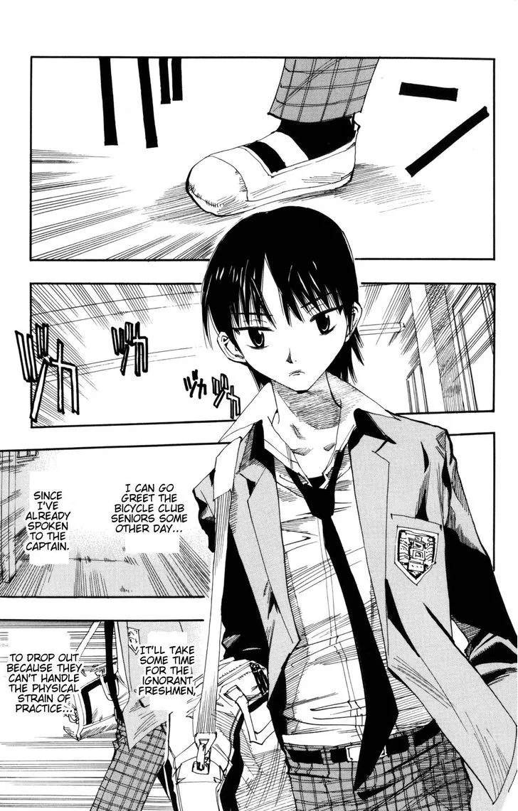 Yowamushi Pedal Chapter 1 page 27