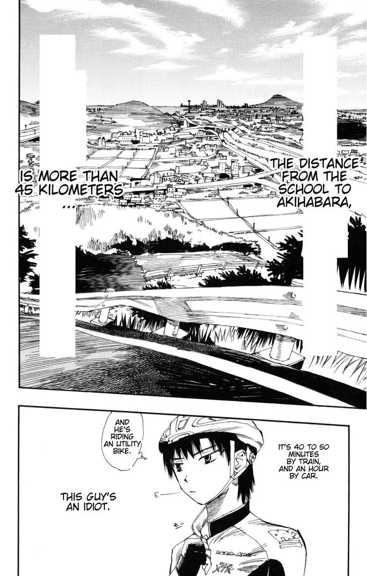 Yowamushi Pedal Chapter 1 page 40