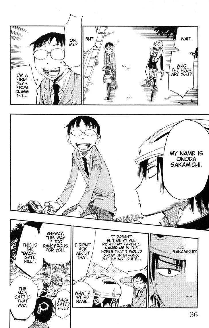 Yowamushi Pedal Chapter 1 page 32