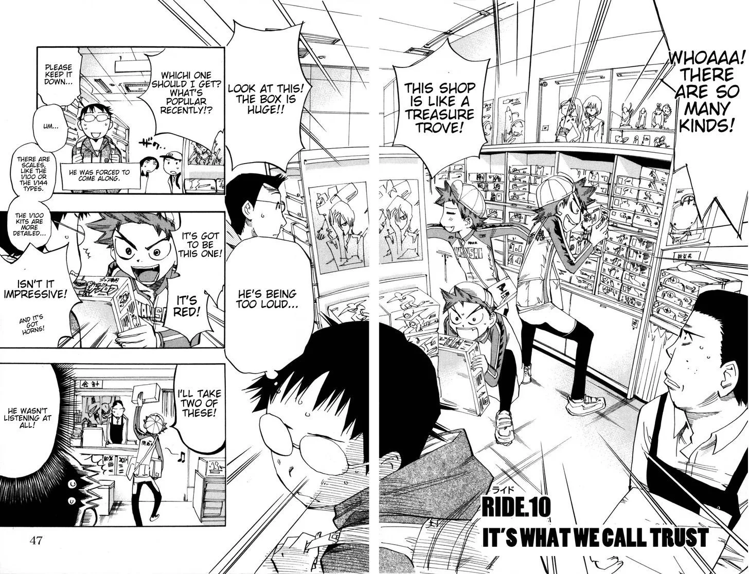 Yowamushi Pedal Chapter 10 page 2