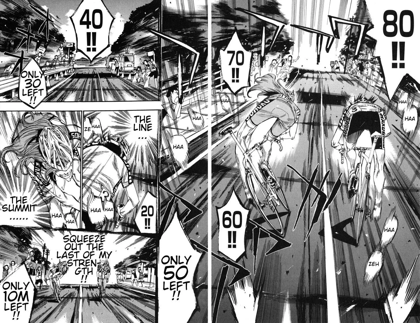 Yowamushi Pedal Chapter 100 page 8