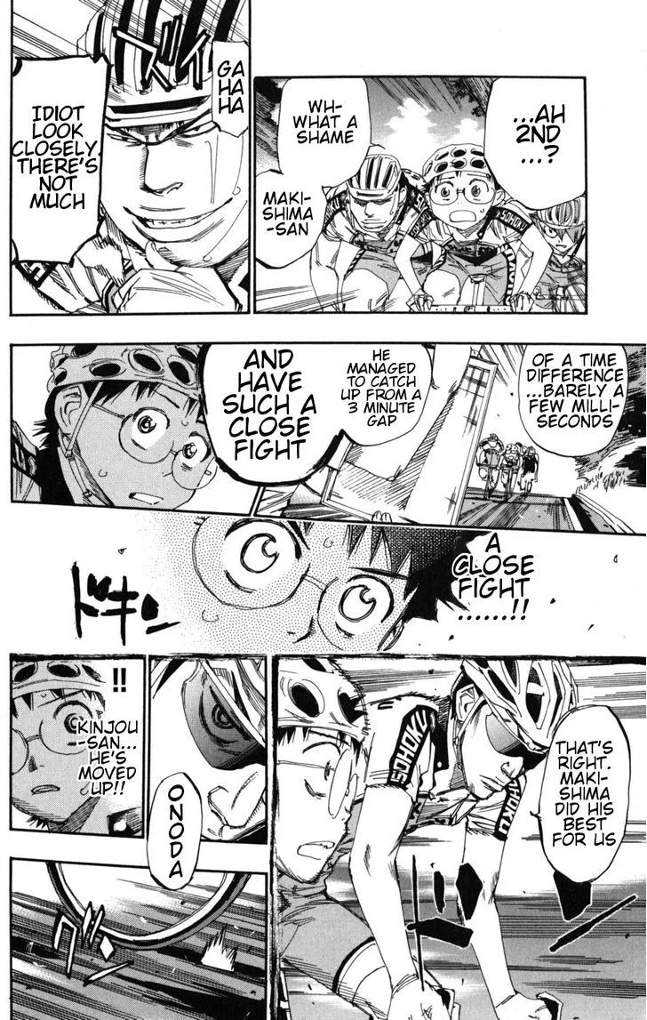 Yowamushi Pedal Chapter 101 page 8