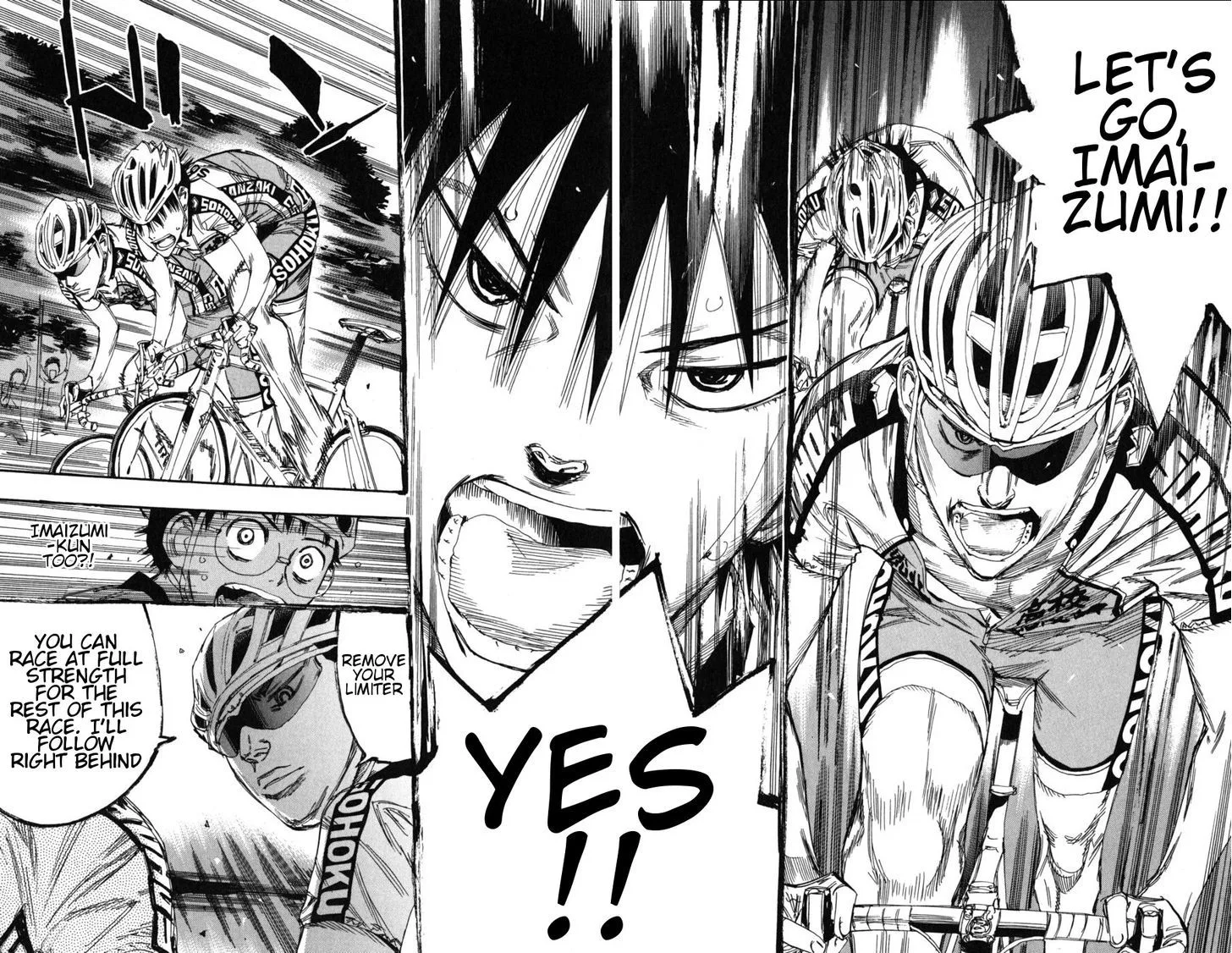 Yowamushi Pedal Chapter 101 page 13
