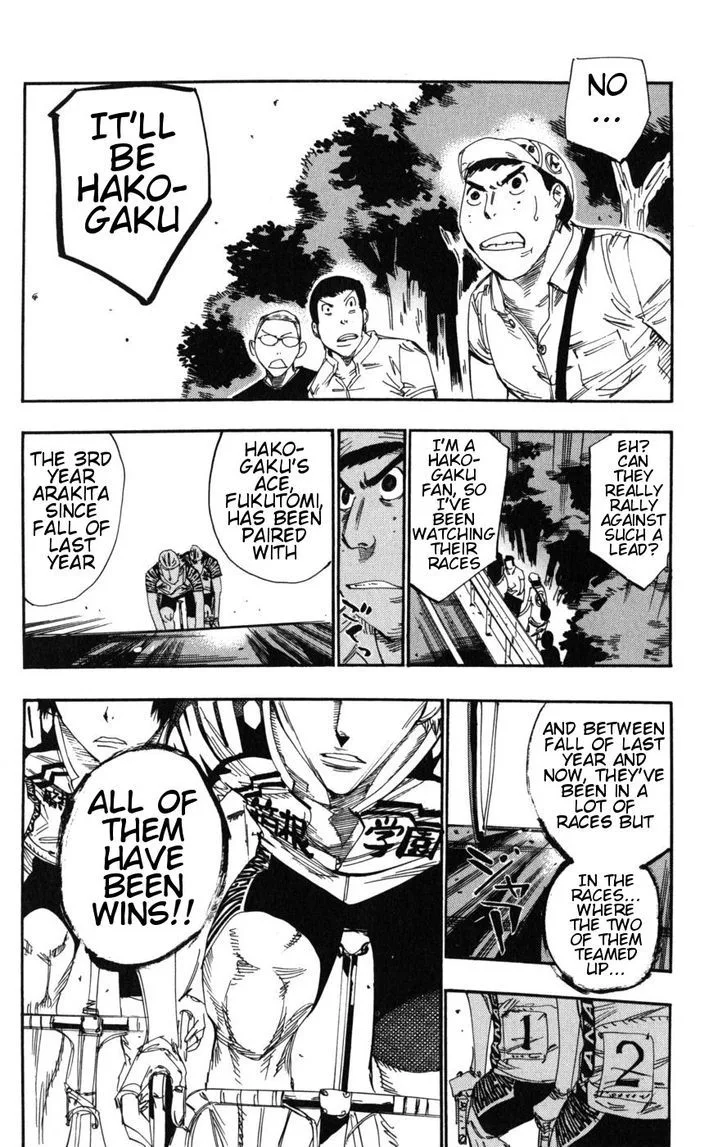 Yowamushi Pedal Chapter 102 page 15