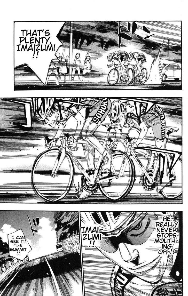 Yowamushi Pedal Chapter 102 page 12