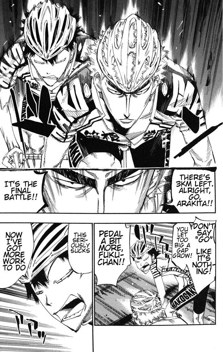 Yowamushi Pedal Chapter 102 page 16